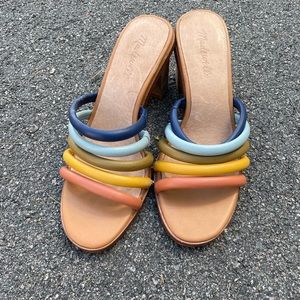 Madewell Addie Heeled Sandal - Multicolor